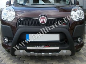 F. DOBLO 10+ Bullbar poliuretan BP006 (4) Bullbar inox Fiat Doblo '10+, bullbar poliuretan Fiat Doblo '10+, praguri inox Fiat Doblo '10+, praguri aluminiu Fiat Doblo '10+, toros-uri Fiat Doblo '10+,...