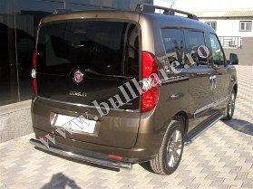F. DOBLO 10+ Bullbar spate BS002 Bullbar inox Fiat Doblo '10+, bullbar poliuretan Fiat Doblo '10+, praguri inox Fiat Doblo '10+, praguri aluminiu Fiat Doblo '10+, toros-uri Fiat Doblo '10+,...