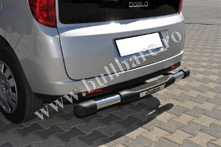 F. DOBLO 10+ Bullbar spate BS013 (3) Bullbar inox Fiat Doblo '10+, bullbar poliuretan Fiat Doblo '10+, praguri inox Fiat Doblo '10+, praguri aluminiu Fiat Doblo '10+, toros-uri Fiat Doblo '10+,...