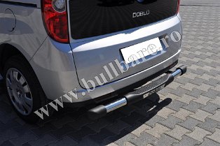 F. DOBLO 10+ Bullbar spate BS013 (5) Bullbar inox Fiat Doblo '10+, bullbar poliuretan Fiat Doblo '10+, praguri inox Fiat Doblo '10+, praguri aluminiu Fiat Doblo '10+, toros-uri Fiat Doblo '10+,...