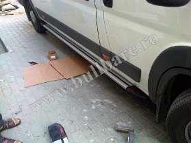 FIAT DUCATO 06+ Praguri P010 Bullbar inox Fiat Ducato '06+, bullbar poliuretan Fiat Ducato '06+, praguri inox Fiat Ducato '06+, praguri aluminiu Fiat Ducato '06+, toros-uri Fiat Ducato...