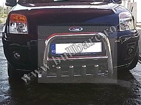 F. Fusion Bullbar inox B004 (1) Bullbar inox Ford Fusion, bullbar poliuretan Ford Fusion, praguri inox Ford Fusion, praguri aluminiu Ford Fusion, toros-uri Ford Fusion, scut metalic motor Ford...