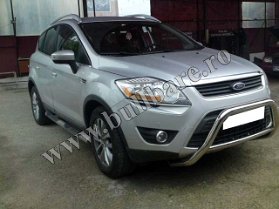 F. Kuga Bullbar inox B001 (1) Bullbar inox Ford Kuga, bullbar poliuretan Ford Kuga, praguri inox Ford Kuga, praguri aluminiu Ford Kuga, toros-uri Ford Kuga, scut metalic motor Ford Kuga,...