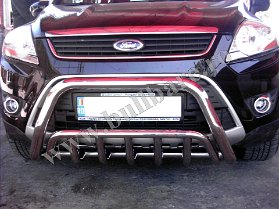 F. Kuga Bullbar inox B020 Bullbar inox Ford Kuga, bullbar poliuretan Ford Kuga, praguri inox Ford Kuga, praguri aluminiu Ford Kuga, toros-uri Ford Kuga, scut metalic motor Ford Kuga,...