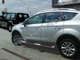 F. Kuga Praguri inox P017 (3) Bullbar inox Ford Kuga, bullbar poliuretan Ford Kuga, praguri inox Ford Kuga, praguri aluminiu Ford Kuga, toros-uri Ford Kuga, scut metalic motor Ford Kuga,...
