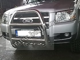 F. Ranger 06-09 Bullbar inox B012 (2) Bullbar inox Ford Ranger '06-'09, bullbar poliuretan Ford Ranger '06-'09, praguri inox Ford Ranger '06-'09, praguri aluminiu Ford Ranger '06-'09, toros-uri Ford...