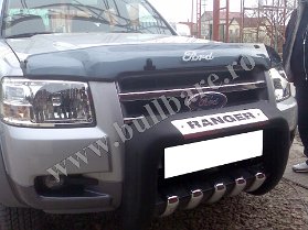 F. Ranger 06-09 Paravant capota Bullbar inox Ford Ranger '06-'09, bullbar poliuretan Ford Ranger '06-'09, praguri inox Ford Ranger '06-'09, praguri aluminiu Ford Ranger '06-'09, toros-uri Ford...