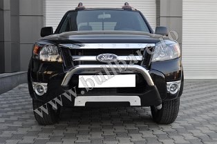 F. Ranger 09+ Bullbar inox B025 (2) Bullbar inox Ford Ranger '09+, bullbar poliuretan Ford Ranger '09+, praguri inox Ford Ranger '09+, praguri aluminiu Ford Ranger '09+, toros-uri Ford Ranger...
