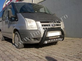 F. Transit 06-13 Bullbar poliuretan BP003 (1) Bullbar inox Ford Transit '06-'13, bullbar poliuretan Ford Transit '06-'13, praguri inox Ford Transit '06-'13, praguri aluminiu Ford Transit '06-'13, toros-uri...