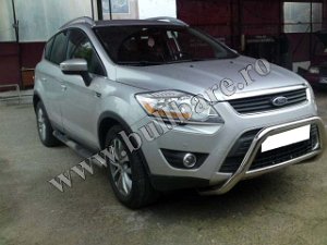 FORD KUGA Bullbar inox Ford Kuga, bullbar poliuretan Ford Kuga, praguri inox Ford Kuga, praguri aluminiu Ford Kuga, toros-uri Ford...