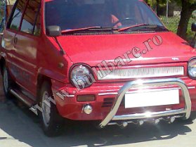 H. City Bullbar inox B004 Bullbar inox Honda City, bullbar poliuretan Honda City, praguri inox Honda City, praguri aluminiu Honda City, toros-uri Honda, scut metalic motor Honda City,...