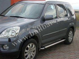 H. CR-V 02-06 Praguri inox P003 (1) Bullbar inox Honda CR-V '02-'06, bullbar poliuretan Honda CR-V '02-'06, praguri inox Honda CR-V '02-'06, praguri aluminiu Honda CR-V '02-'06, toros-uri Honda...