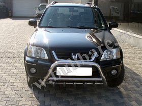 H. CR-V 97-01 Bullbar inox B004 Bullbar inox Honda CR-V '97-'01, bullbar poliuretan Honda CR-V '07+, praguri inox Honda CR-V '07+, praguri aluminiu Honda CR-V '07+, toros-uri Honda CR-V '07+,...