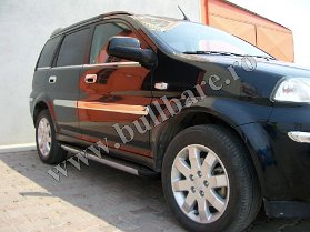 H. HR-V Praguri P006 Bullbar inox Honda HR-V '99-'06, bullbar poliuretan Honda HR-V '99-'06, praguri inox Honda HR-V '99-'06, praguri aluminiu Honda HR-V '99-'06, toros-uri Honda...