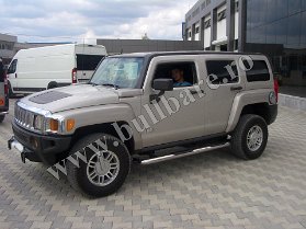 Hummer H3 09 Praguri inox (3) Bullbar inox Hummer, bullbar poliuretan Hummer, praguri inox Hummer, praguri aluminiu Hummer, toros-uri Hummer, scut metalic motor Hummer, carlig tractare...