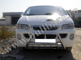 Hyundai H1 97-07 Bullbar inox B004 Bullbar inox Hyundai H1 '97-'07, bullbar poliuretan Hyundai H1 '97-'07, praguri inox Hyundai H1 '97-'07, praguri aluminiu Hyundai H1 '97-'07, toros-uri Hyundai...