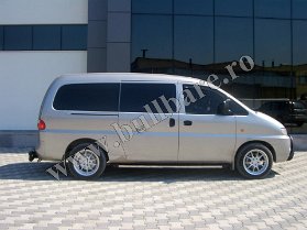 Hyundai H1 97-07 Praguri P006 Bullbar inox Hyundai H1 '97-'07, bullbar poliuretan Hyundai H1 '97-'07, praguri inox Hyundai H1 '97-'07, praguri aluminiu Hyundai H1 '97-'07, toros-uri Hyundai...