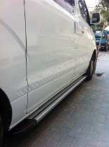 Hyundai H300 Praguri P010 Bullbar inox Hyundai H300, bullbar poliuretan Hyundai H300, praguri inox Hyundai H300, praguri aluminiu Hyundai H300, toros-uri Hyundai H300, scut metalic motor...