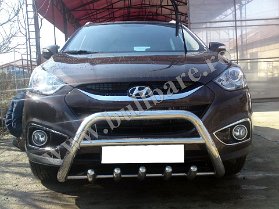 Hyundai IX-35 Bullbar inox B004 Bullbar inox Hyundai IX-35, bullbar poliuretan Hyundai IX-35, praguri inox Hyundai IX-35, praguri aluminiu Hyundai IX-35, toros-uri Hyundai IX-35, scut metalic...