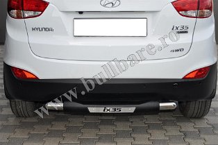 Hyundai IX-35 Bullbar spate inox BS008 1 Bullbar inox Hyundai IX-35, bullbar poliuretan Hyundai IX-35, praguri inox Hyundai IX-35, praguri aluminiu Hyundai IX-35, toros-uri Hyundai IX-35, scut metalic...