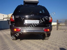 H. Santa Fe '01-'06 Bullbar spate BS001 2 Bullbar inox Hyundai Santa Fe '01-'06, bullbar poliuretan Hyundai Santa Fe '01-'06, praguri inox Hyundai Santa Fe '01-'06, praguri aluminiu Hyundai Santa Fe...