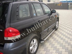 H. Santa Fe '01-'06 Praguri inox P003 2 Bullbar inox Hyundai Santa Fe '01-'06, bullbar poliuretan Hyundai Santa Fe '01-'06, praguri inox Hyundai Santa Fe '01-'06, praguri aluminiu Hyundai Santa Fe...