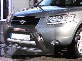 H. Santa Fe '07-'12 Bullbar BP002 5 Bullbar inox Hyundai Santa Fe '07-'12, bullbar poliuretan Hyundai Santa Fe '07-'12, praguri inox Hyundai Santa Fe '07-'12, praguri aluminiu Hyundai Santa Fe...