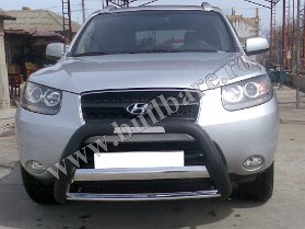 H. Santa Fe '07-'12 Bullbar BP002 6 Bullbar inox Hyundai Santa Fe '07-'12, bullbar poliuretan Hyundai Santa Fe '07-'12, praguri inox Hyundai Santa Fe '07-'12, praguri aluminiu Hyundai Santa Fe...