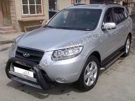 H. Santa Fe '07-'12 Bullbar BP002 8 Bullbar inox Hyundai Santa Fe '07-'12, bullbar poliuretan Hyundai Santa Fe '07-'12, praguri inox Hyundai Santa Fe '07-'12, praguri aluminiu Hyundai Santa Fe...