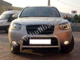 H. Santa Fe '07-'12 Bullbar inox B001 2 Bullbar inox Hyundai Santa Fe '07-'12, bullbar poliuretan Hyundai Santa Fe '07-'12, praguri inox Hyundai Santa Fe '07-'12, praguri aluminiu Hyundai Santa Fe...