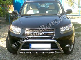 H. Santa Fe '07-'12 Bullbar inox B004 2 Bullbar inox Hyundai Santa Fe '07-'12, bullbar poliuretan Hyundai Santa Fe '07-'12, praguri inox Hyundai Santa Fe '07-'12, praguri aluminiu Hyundai Santa Fe...