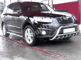 H. Santa Fe '13+ Bullbar inox B004 5 Bullbar inox Hyundai Santa Fe '13+, bullbar poliuretan Hyundai Santa Fe '13+, praguri inox Hyundai Santa Fe '13+, praguri aluminiu Hyundai Santa Fe '13+,...