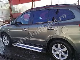 H. Santa Fe '13+ Praguri P008 Bullbar inox Hyundai Santa Fe '13+, bullbar poliuretan Hyundai Santa Fe '13+, praguri inox Hyundai Santa Fe '13+, praguri aluminiu Hyundai Santa Fe '13+,...