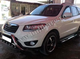 H. Santa Fe '13+ Praguri inox P005 Bullbar inox Hyundai Santa Fe '13+, bullbar poliuretan Hyundai Santa Fe '13+, praguri inox Hyundai Santa Fe '13+, praguri aluminiu Hyundai Santa Fe '13+,...