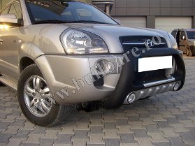 H. Tucson Bullbar BP003 1 Bullbar inox Hyundai Tucson, bullbar poliuretan Hyundai Tucson, praguri inox Hyundai Tucson, praguri aluminiu Hyundai Tucson, toros-uri Hyundai Tucson, scut...