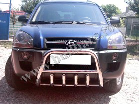 H. Tucson Bullbar inox B004 Bullbar inox Hyundai Tucson, bullbar poliuretan Hyundai Tucson, praguri inox Hyundai Tucson, praguri aluminiu Hyundai Tucson, toros-uri Hyundai Tucson, scut...