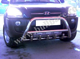 H. Tucson Bullbar inox B004A 1 Bullbar inox Hyundai Tucson, bullbar poliuretan Hyundai Tucson, praguri inox Hyundai Tucson, praguri aluminiu Hyundai Tucson, toros-uri Hyundai Tucson, scut...