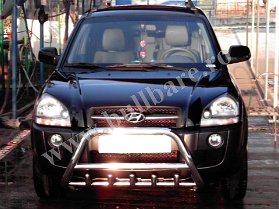 H. Tucson Bullbar inox B004A 2 Bullbar inox Hyundai Tucson, bullbar poliuretan Hyundai Tucson, praguri inox Hyundai Tucson, praguri aluminiu Hyundai Tucson, toros-uri Hyundai Tucson, scut...