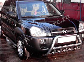 H. Tucson Bullbar inox B004A 3 Bullbar inox Hyundai Tucson, bullbar poliuretan Hyundai Tucson, praguri inox Hyundai Tucson, praguri aluminiu Hyundai Tucson, toros-uri Hyundai Tucson, scut...