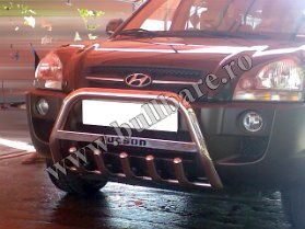 H. Tucson Bullbar inox B005 2 Bullbar inox Hyundai Tucson, bullbar poliuretan Hyundai Tucson, praguri inox Hyundai Tucson, praguri aluminiu Hyundai Tucson, toros-uri Hyundai Tucson, scut...