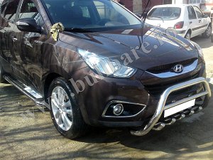 HYUNDAI IX-35 Bullbar inox Hyundai IX-35, bullbar poliuretan Hyundai IX-35, praguri inox Hyundai IX-35, praguri aluminiu Hyundai...