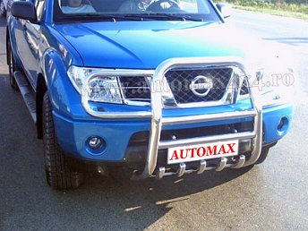 Nissan Navara D40 Bullbar inox BC753 Pret - Cere oferta