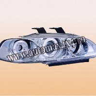 Honda Civic 4usi '92 Far crom angel eye Accesorii auto dedicate pentru Honda Civic 4 usi : paravanturi geam, paracapota, spoiler, eleron, bare portbagaj aerodinamic, far tuning, stop tuning, pachet...