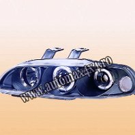 Honda Civic 4usi '92-'95 Far albastru angel eye Accesorii auto dedicate pentru Honda Civic 4 usi : paravanturi geam, paracapota, spoiler, eleron, bare portbagaj aerodinamic, far tuning, stop tuning, pachet...
