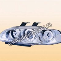 Honda Civic 4usi '92-'95 Far crom angel eye Accesorii auto dedicate pentru Honda Civic 4 usi : paravanturi geam, paracapota, spoiler, eleron, bare portbagaj aerodinamic, far tuning, stop tuning, pachet...