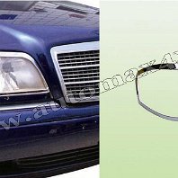 W202 Rama crom far Pret - Cere oferta