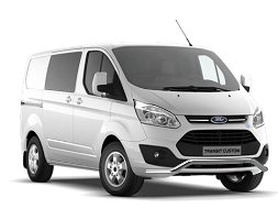 Ford Transit Custom '12+ Cityguard Spoiler Low bar